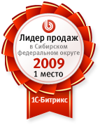 Лидер продаж по Сибирскому федеральному округу за 2009 год