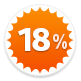 18%